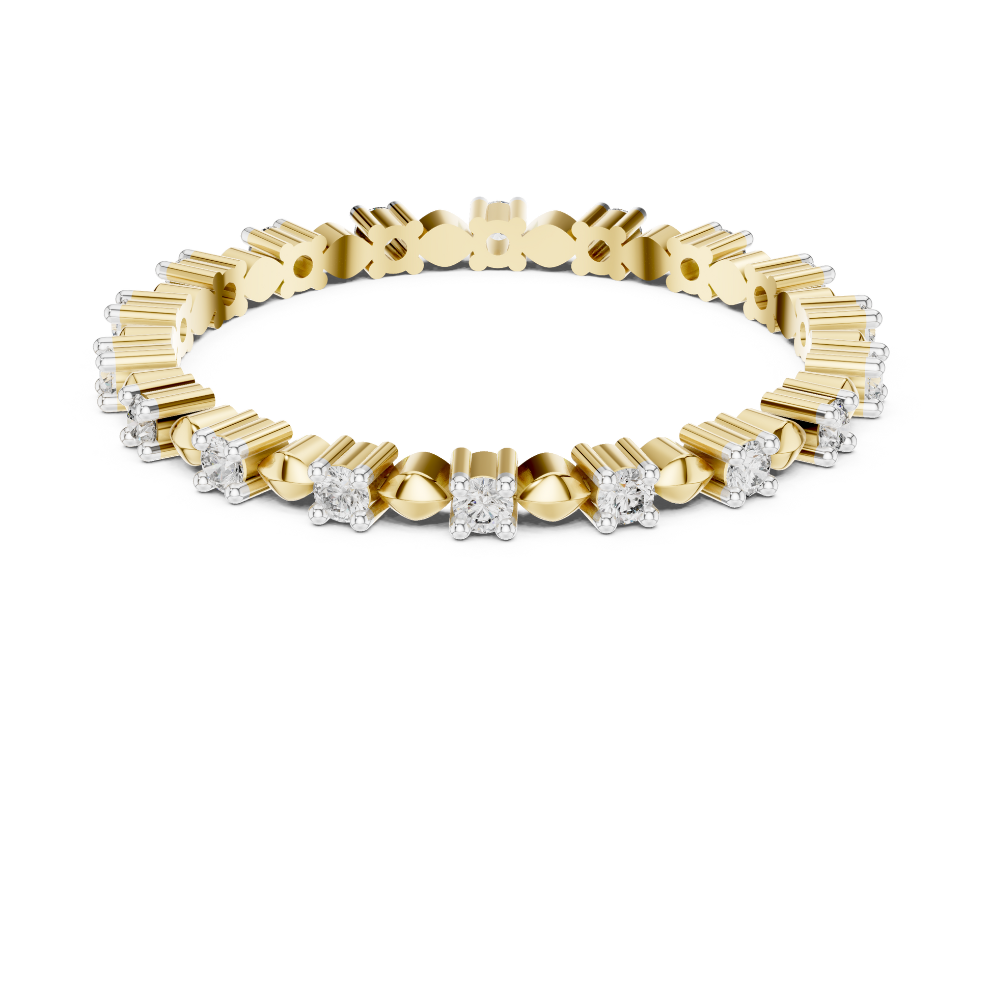 Round Eternity Lab Grown Diamond Ring