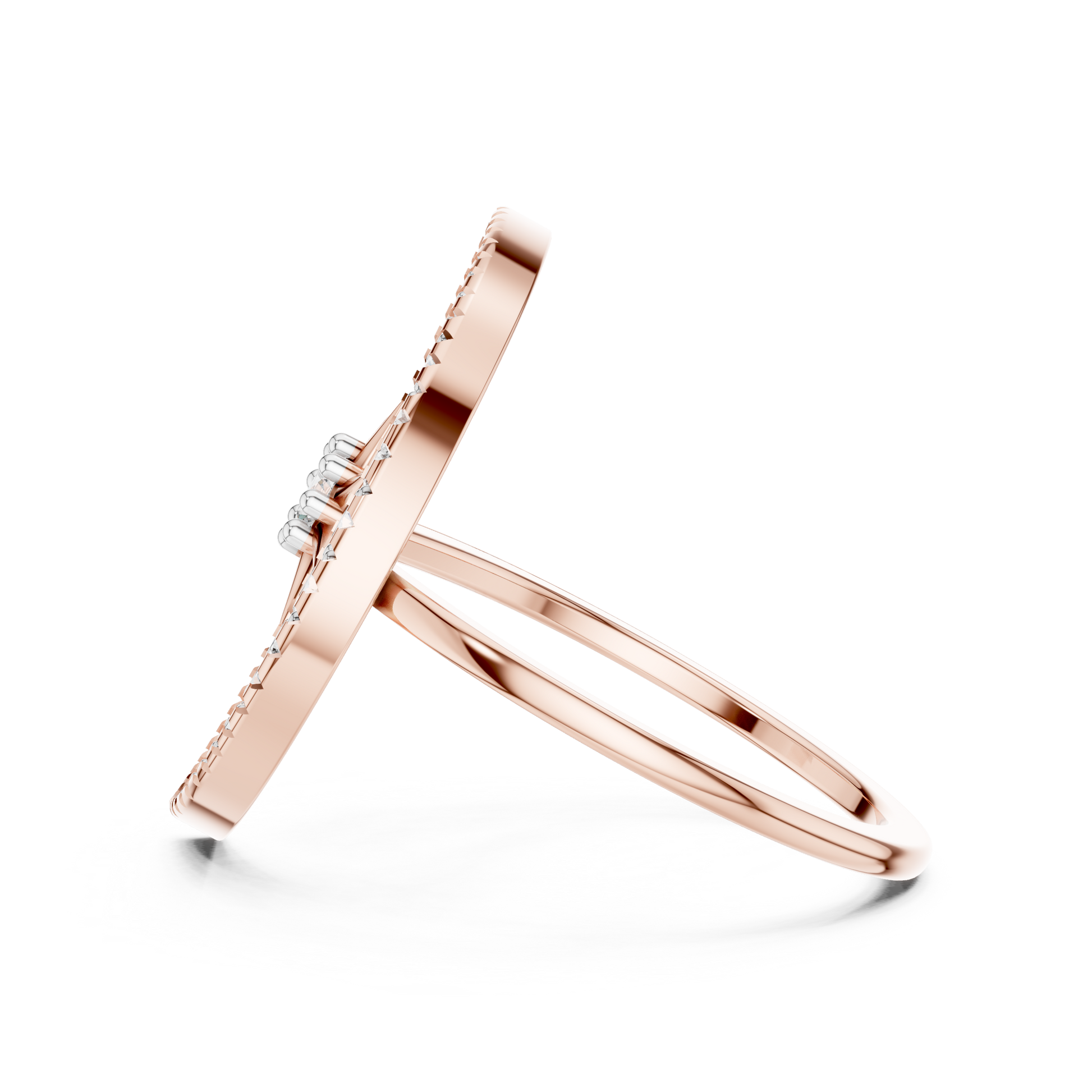 Round Halo Lab Grown Diamond Ring