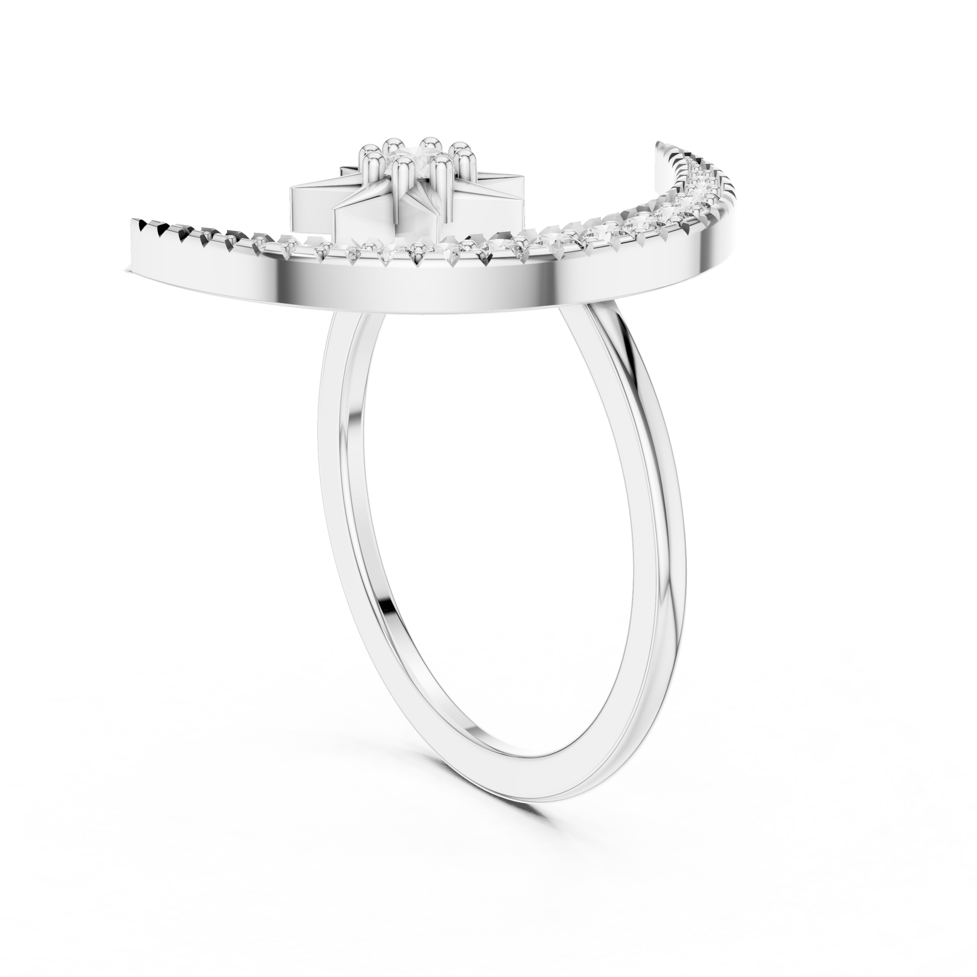Round Halo Lab Grown Diamond Ring
