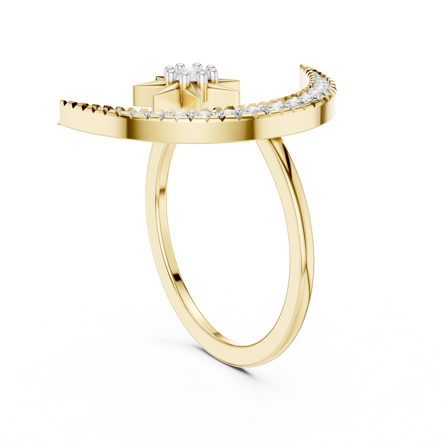 Round Halo Lab Grown Diamond Ring