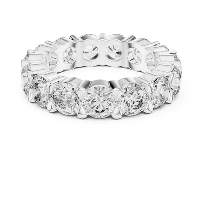 Emerald Eternity Lab Grown Diamond Ring
