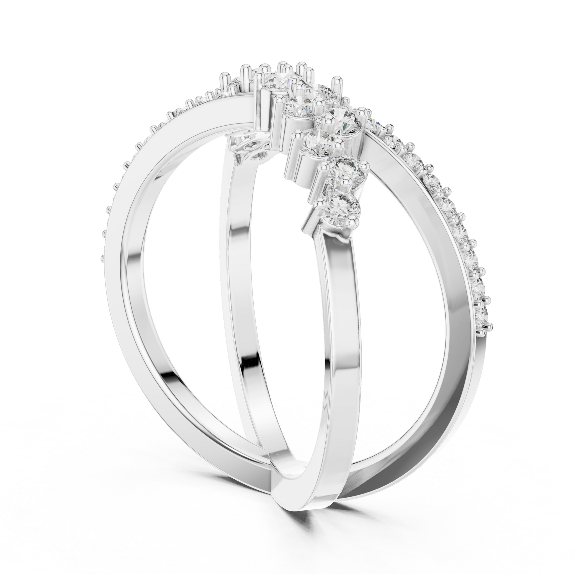 Round Halo Lab Grown Diamond Ring