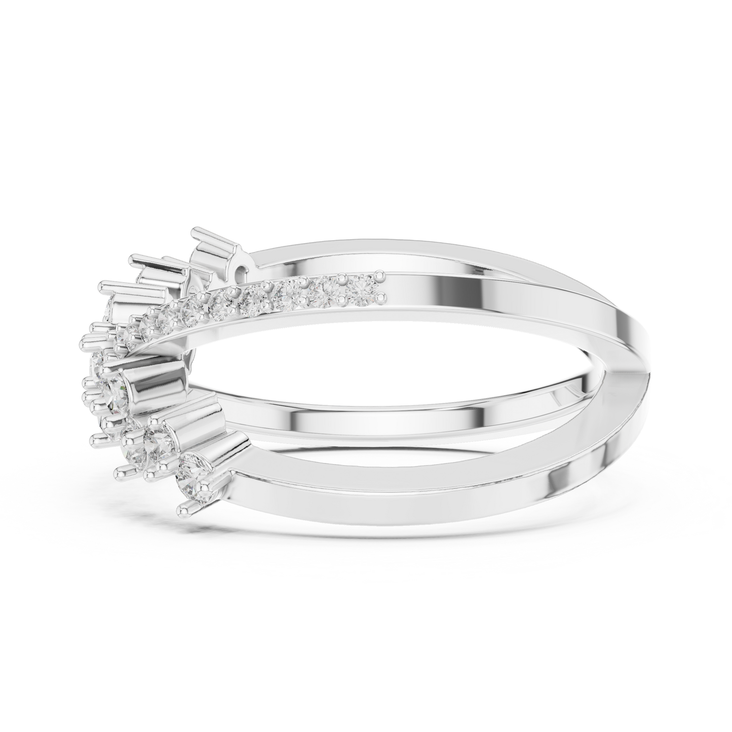 Round Halo Lab Grown Diamond Ring