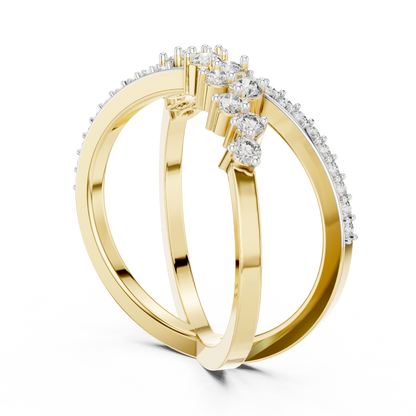 Round Halo Lab Grown Diamond Ring