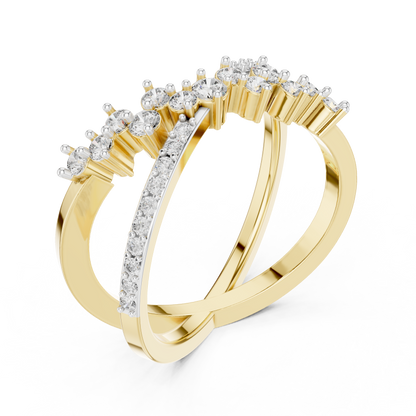 Round Halo Lab Grown Diamond Ring