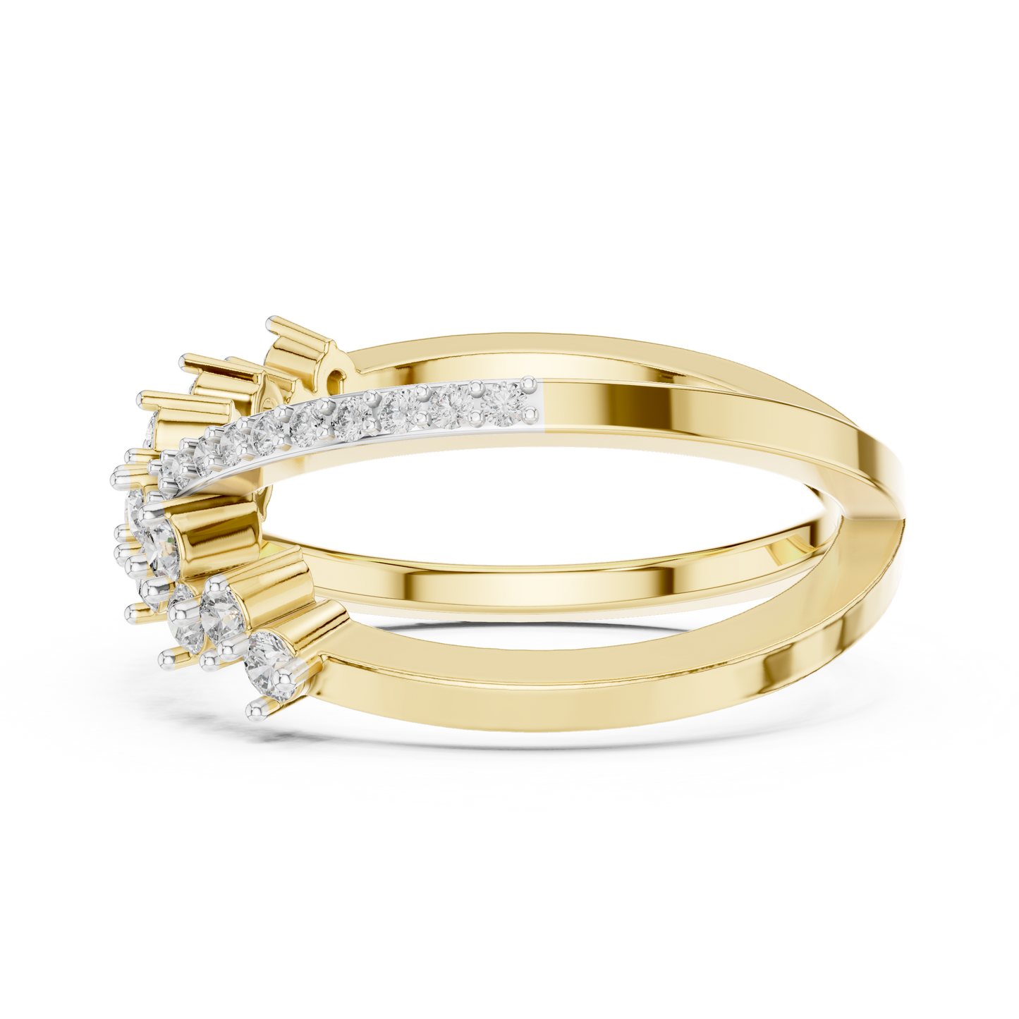 Round Halo Lab Grown Diamond Ring