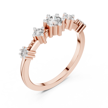 Round Halo Lab Grown Diamond Ring