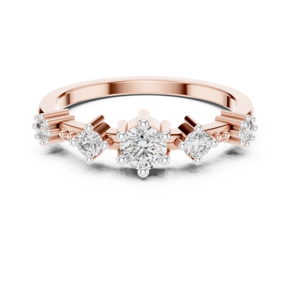 Round Halo Lab Grown Diamond Ring