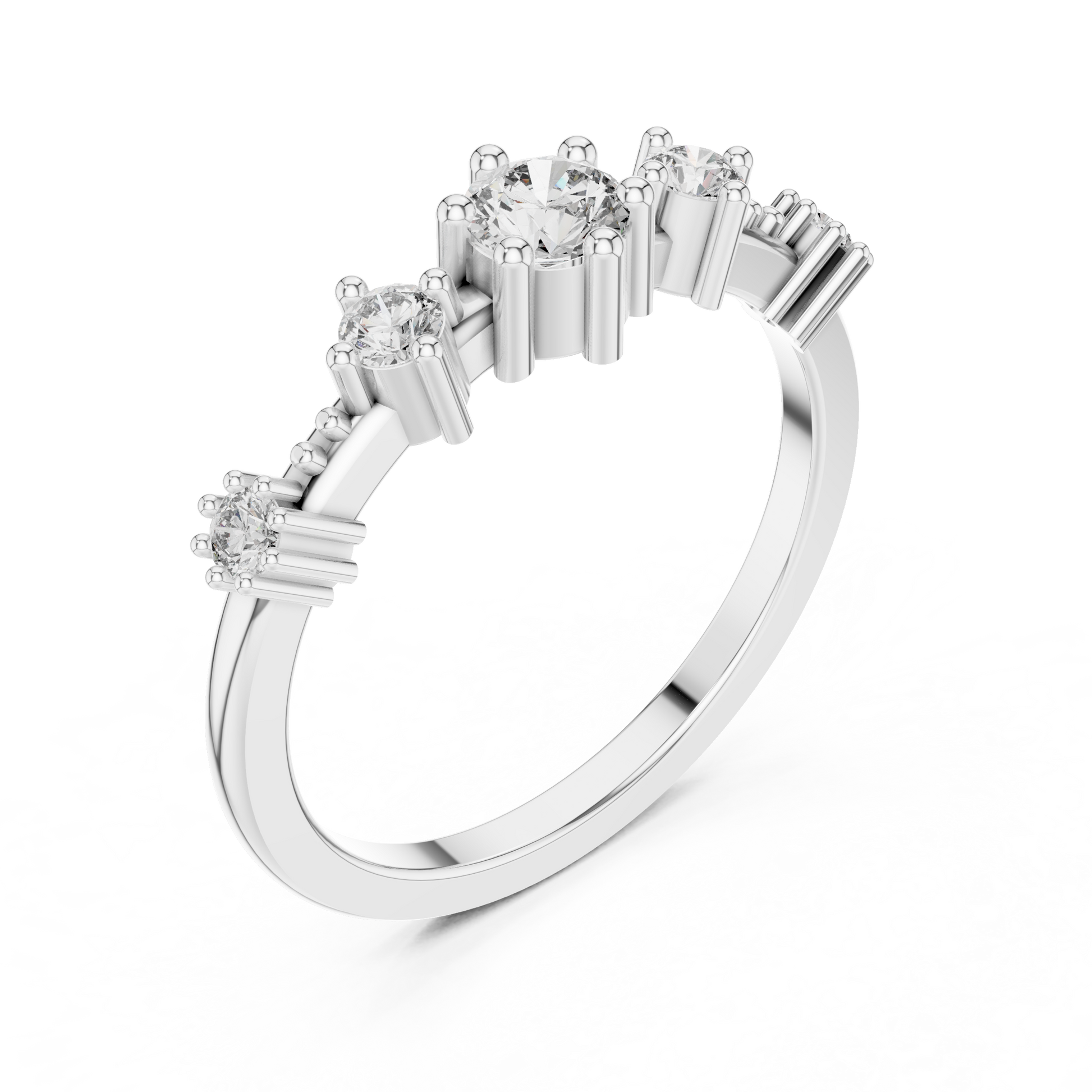 Round Halo Lab Grown Diamond Ring