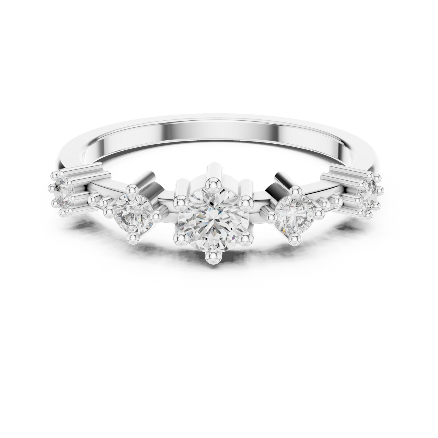 Round Halo Lab Grown Diamond Ring