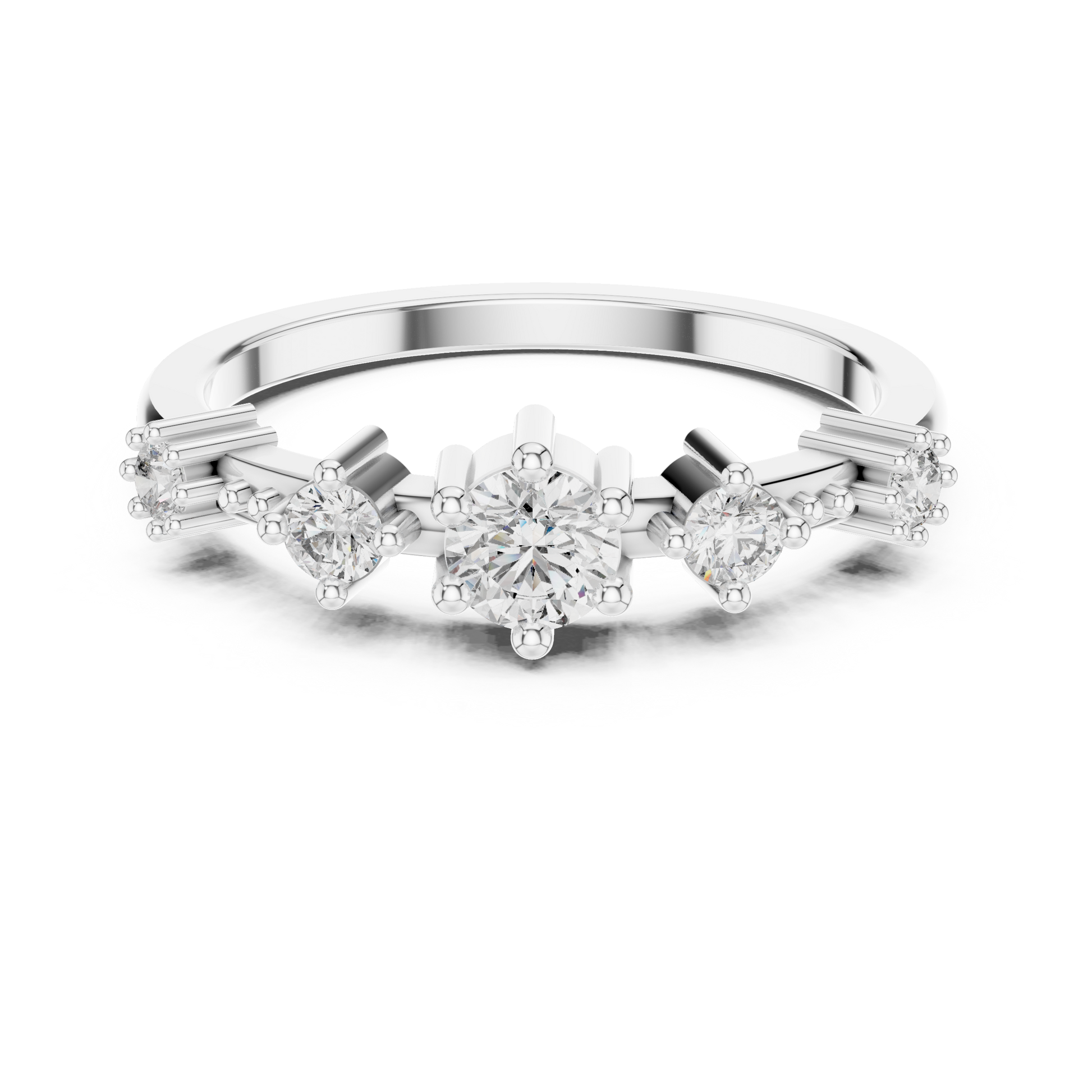 Round Halo Lab Grown Diamond Ring