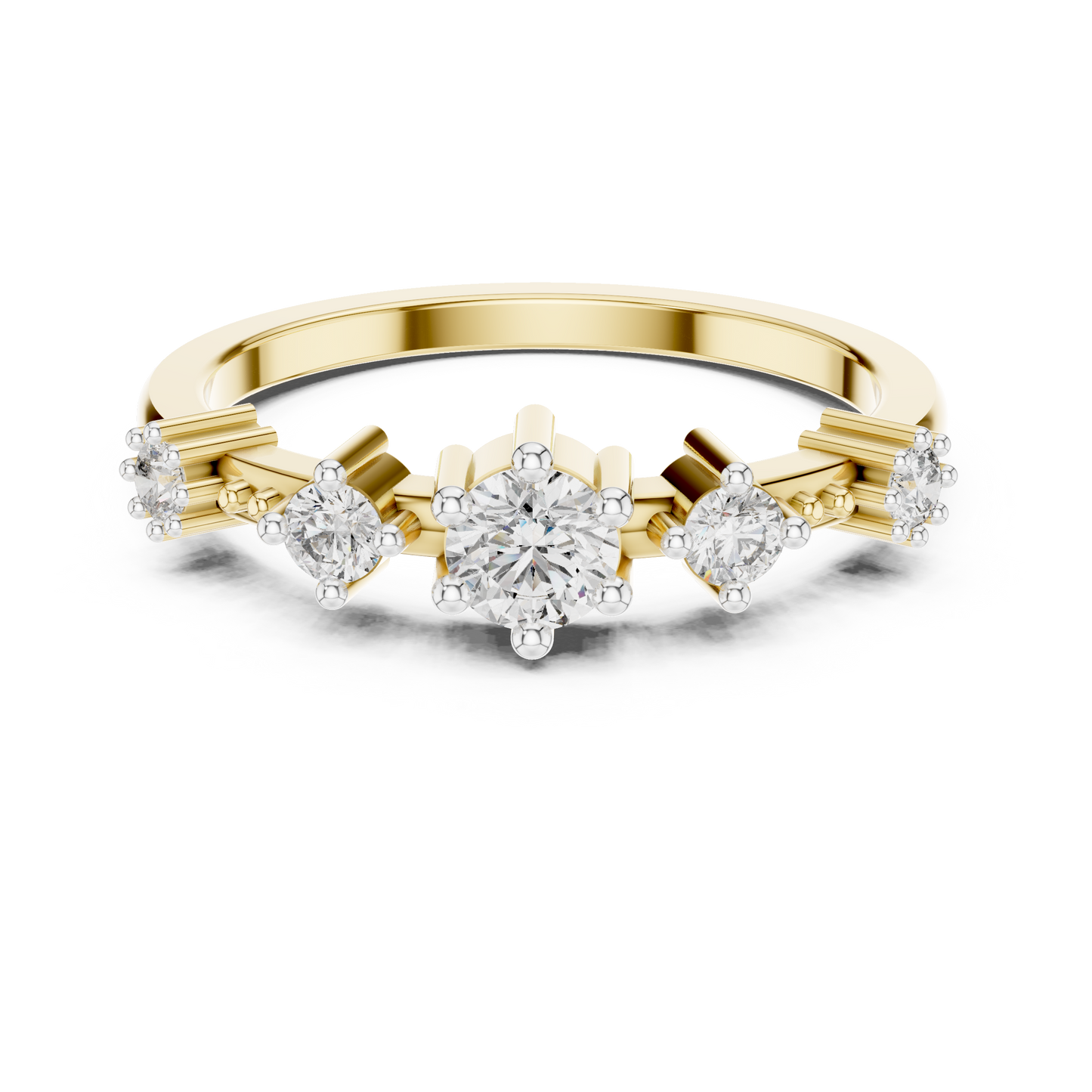 Round Halo Lab Grown Diamond Ring