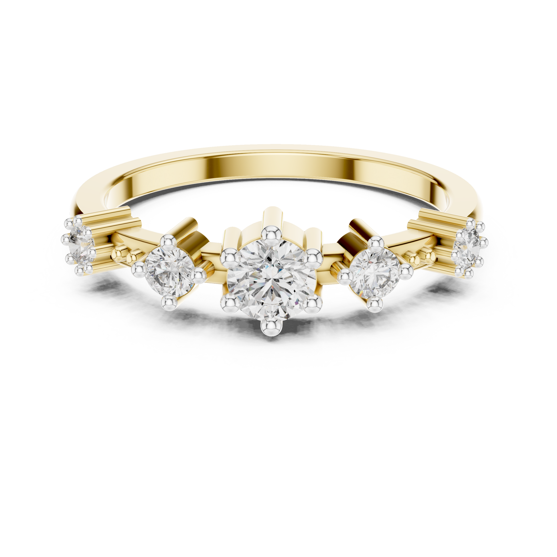 Round Halo Lab Grown Diamond Ring