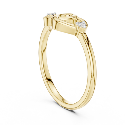 Round Halo Lab Grown Diamond Ring