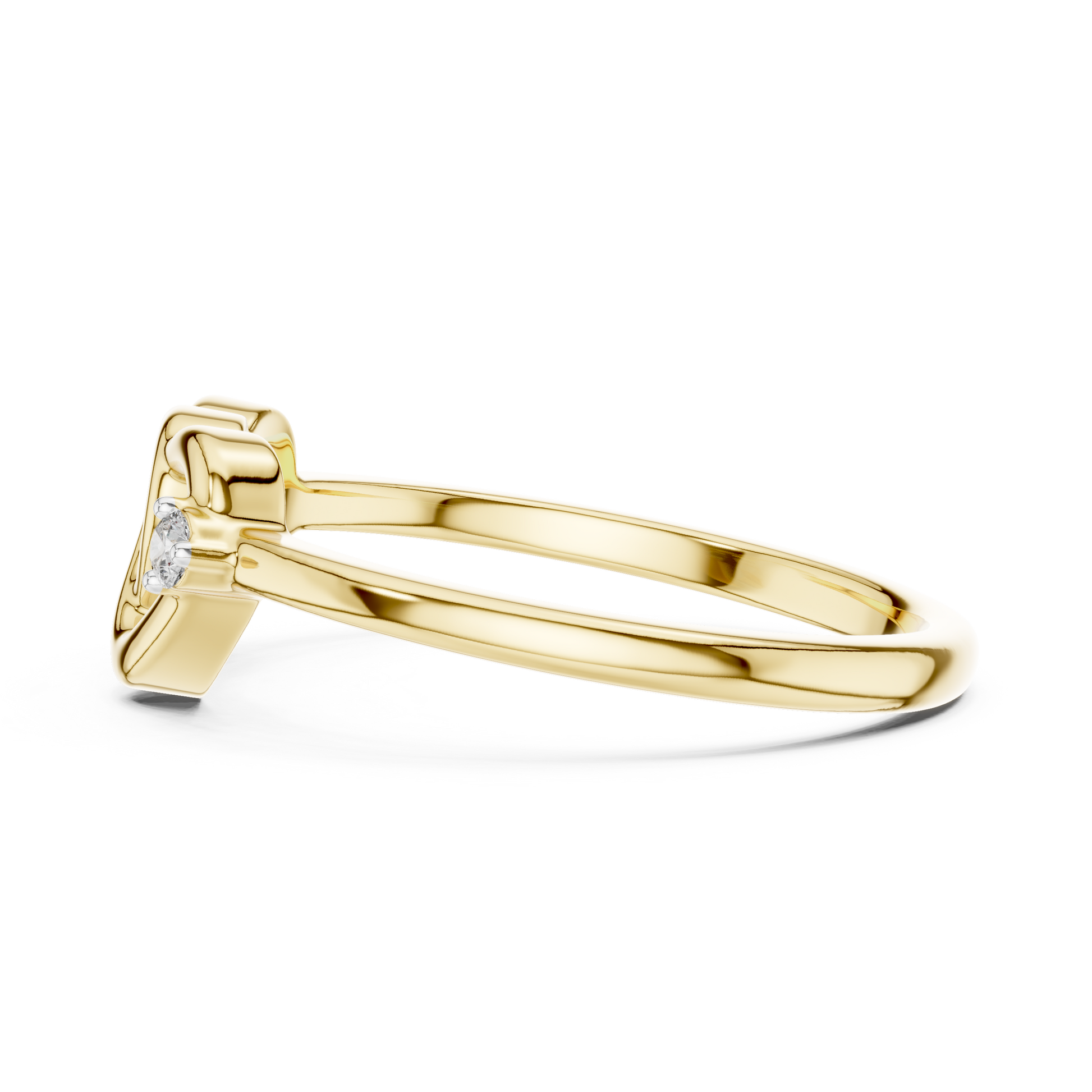Round Halo Lab Grown Diamond Ring