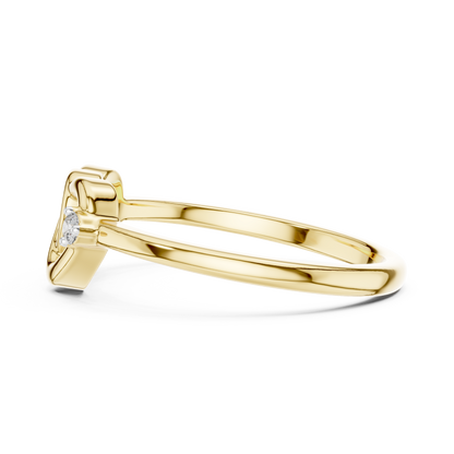 Round Halo Lab Grown Diamond Ring