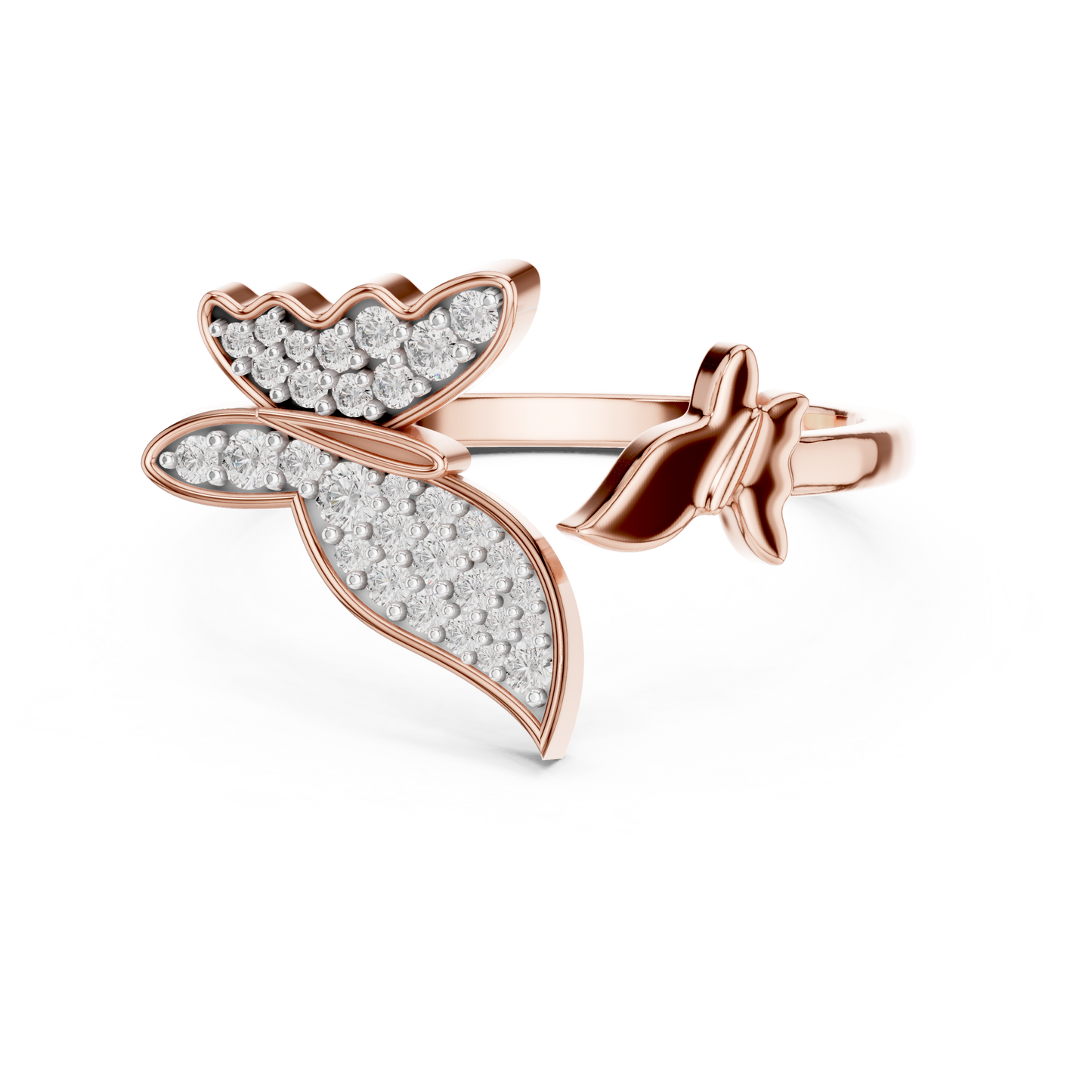 Mixed Shape Lab Grown Diamond Halo Ring