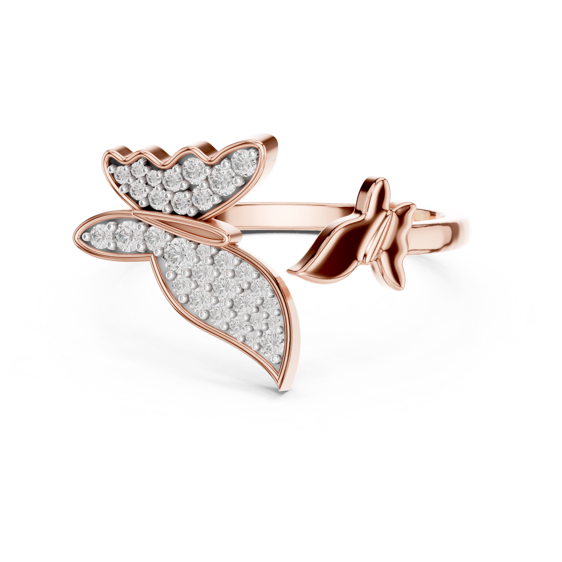 Mixed Shape Lab Grown Diamond Halo Ring
