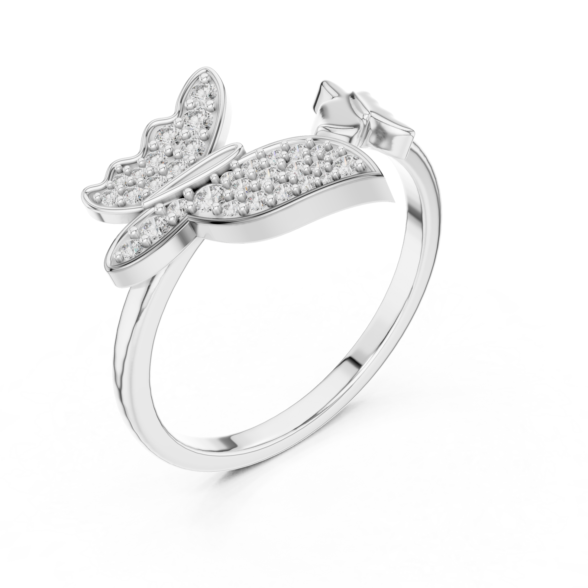 Mixed Shape Lab Grown Diamond Halo Ring
