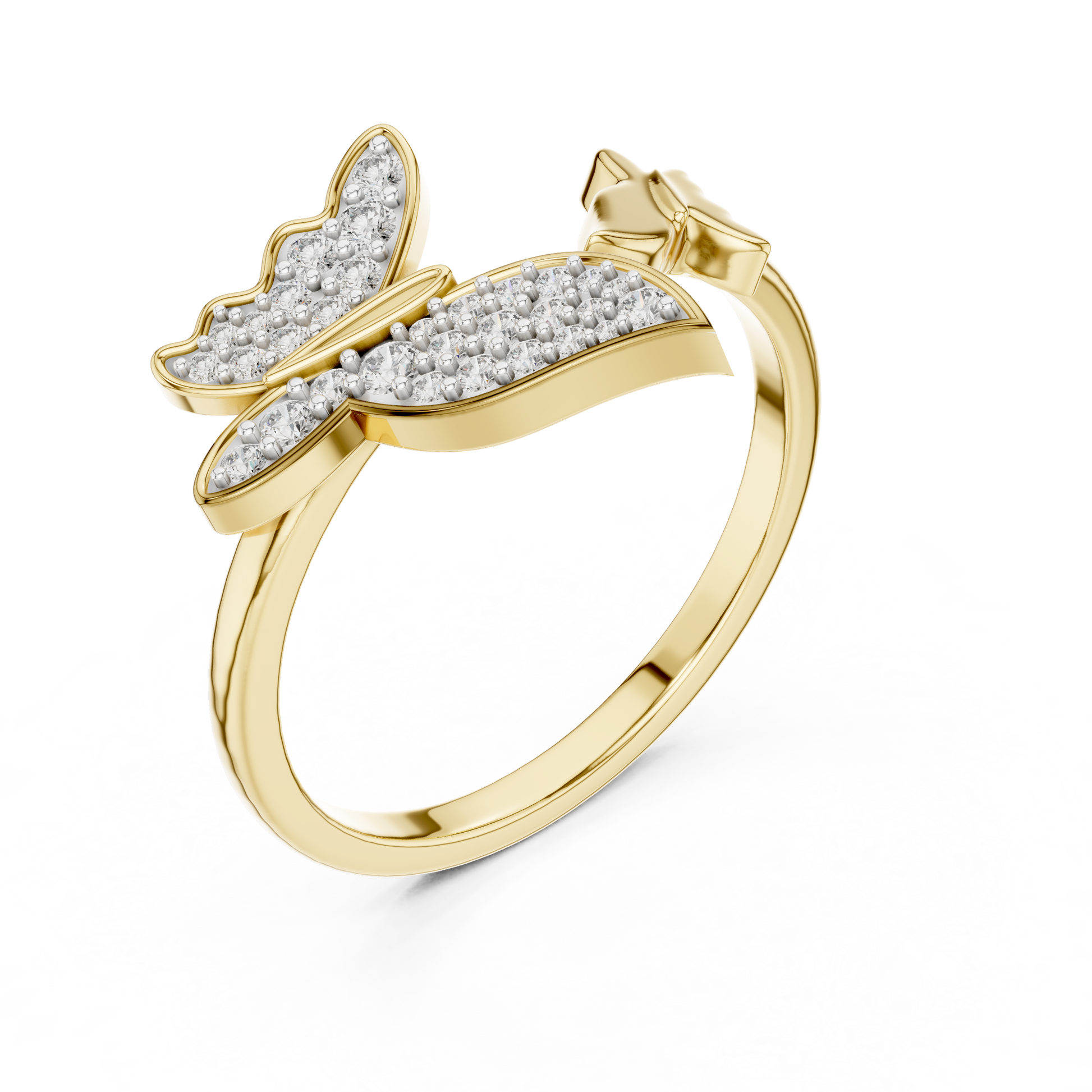 Mixed Shape Lab Grown Diamond Halo Ring
