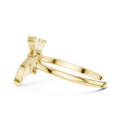 Mixed Shape Lab Grown Diamond Halo Ring
