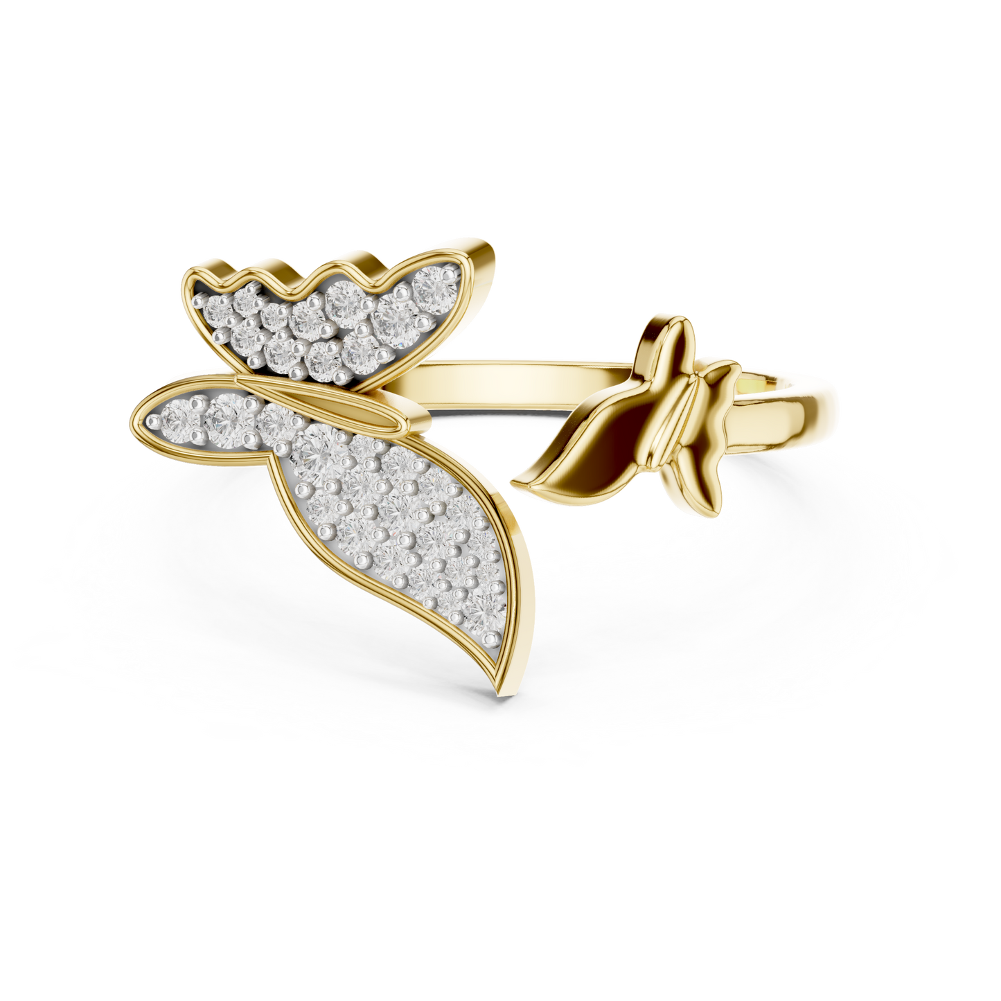 Mixed Shape Lab Grown Diamond Halo Ring