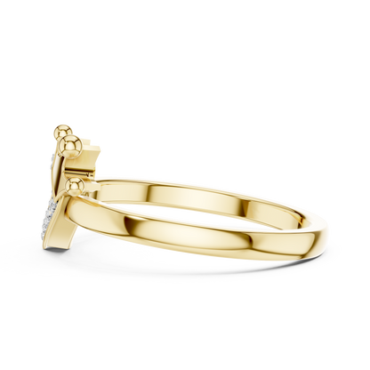 Round Halo Lab Grown Diamond Ring