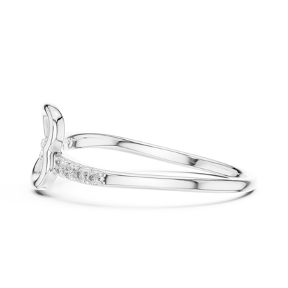 Round Halo Lab Grown Diamond Ring