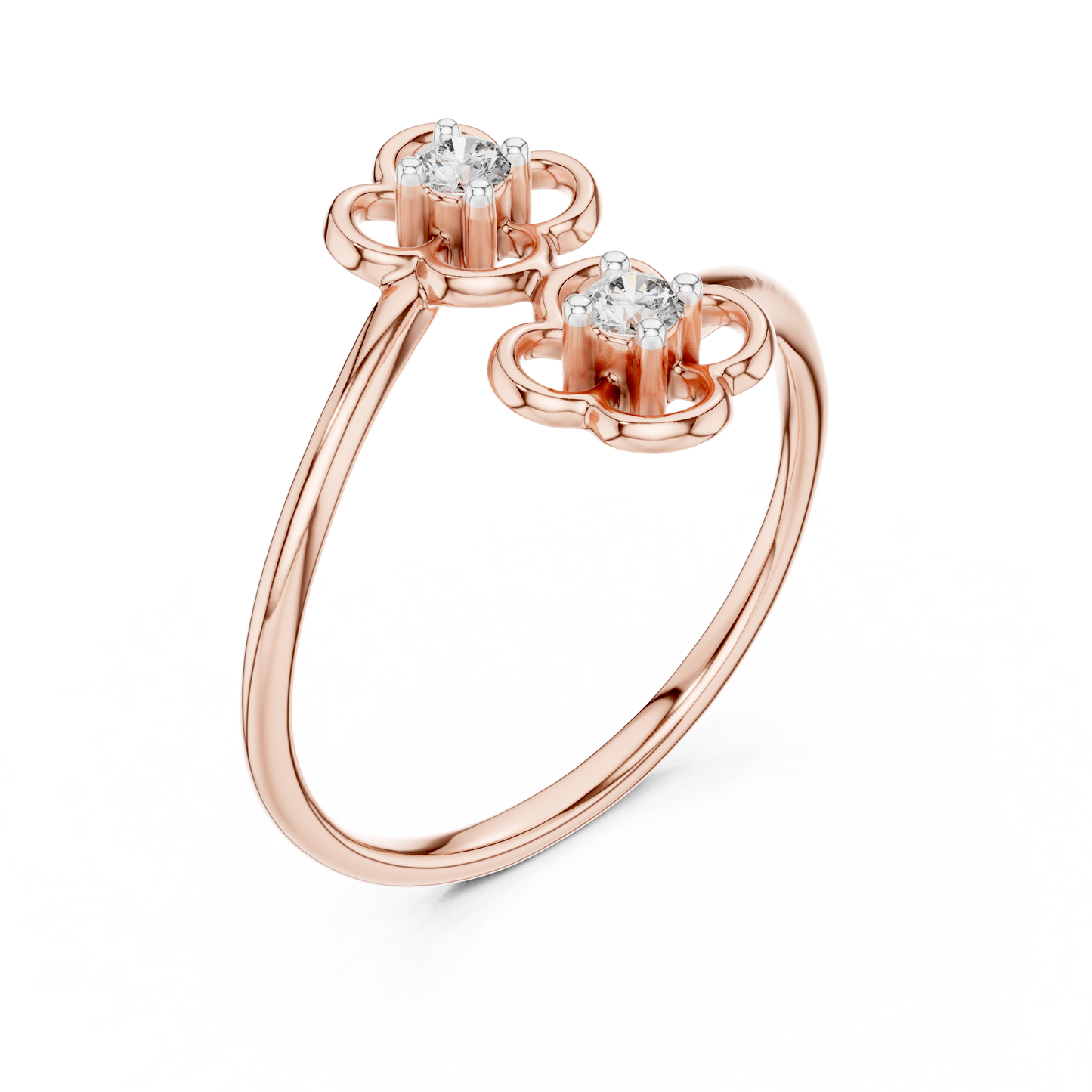 Round Halo Lab Grown Diamond Ring