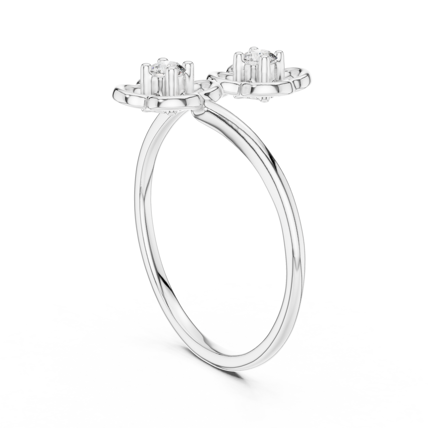 Round Halo Lab Grown Diamond Ring