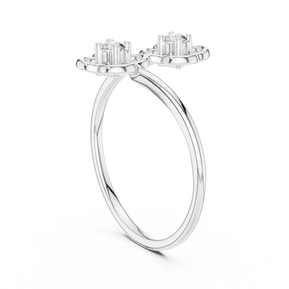 Round Halo Lab Grown Diamond Ring