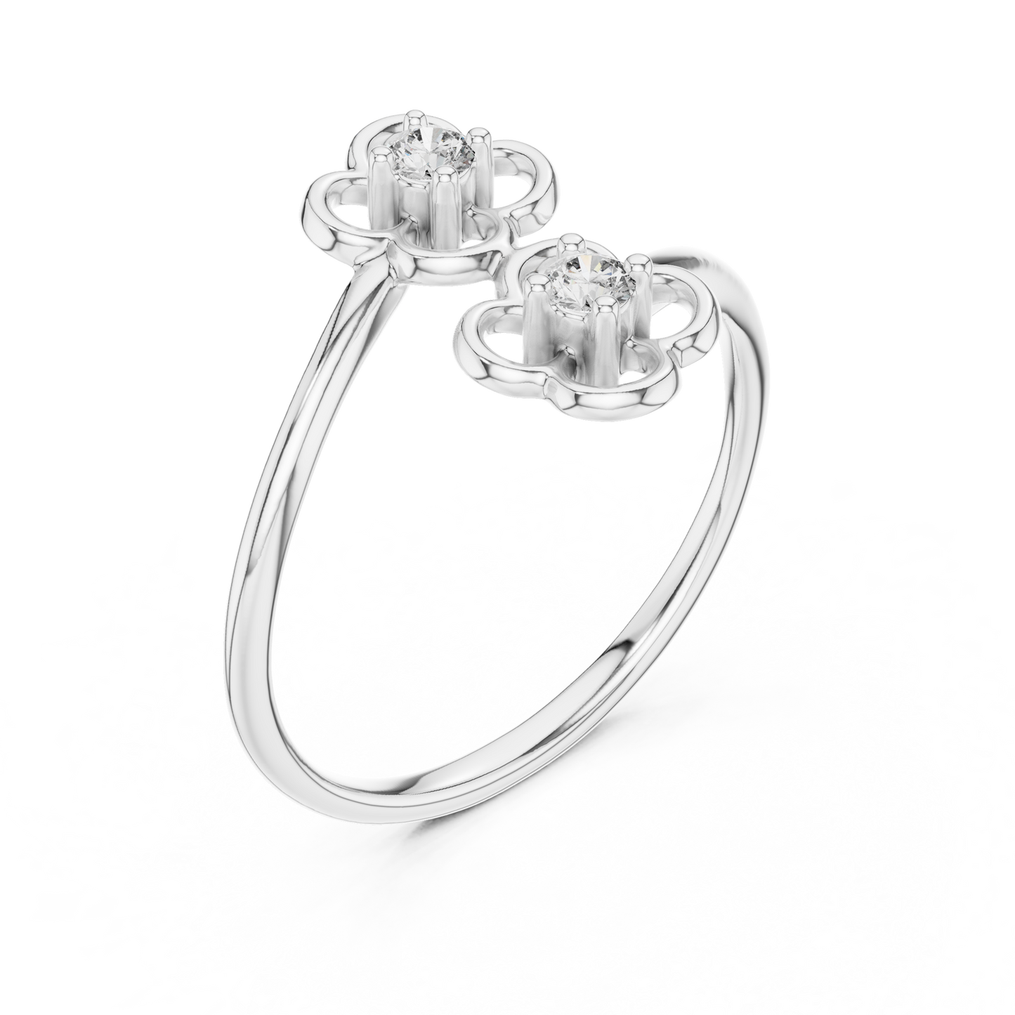 Round Halo Lab Grown Diamond Ring