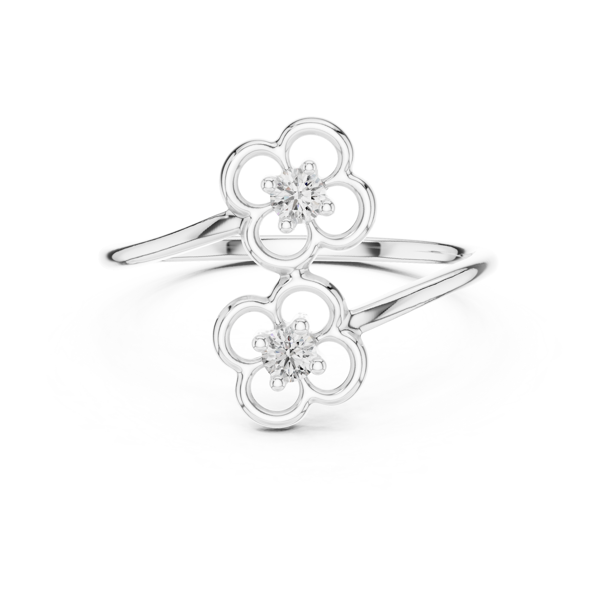 Round Halo Lab Grown Diamond Ring