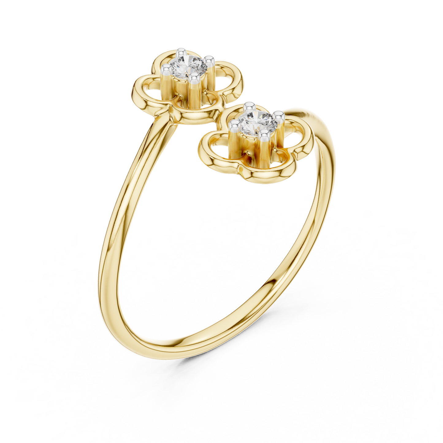 Round Halo Lab Grown Diamond Ring