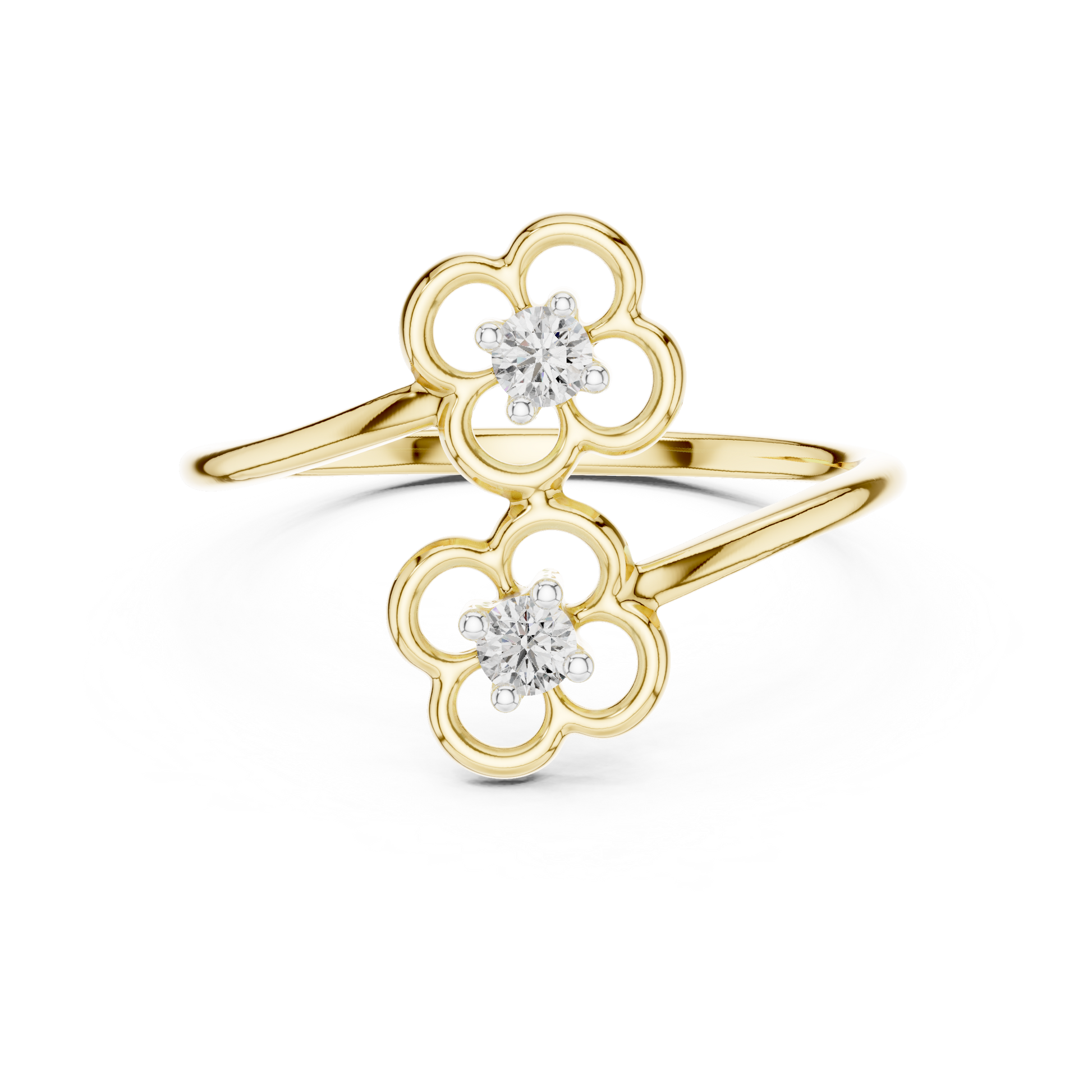 Round Halo Lab Grown Diamond Ring