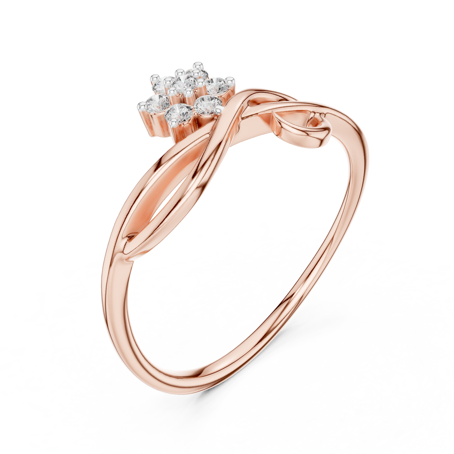 Round Halo Lab Grown Diamond Ring