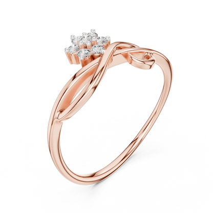Round Halo Lab Grown Diamond Ring