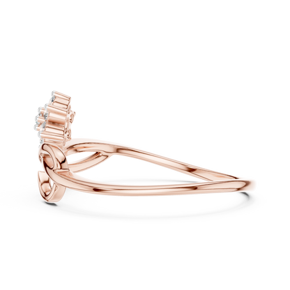 Round Halo Lab Grown Diamond Ring