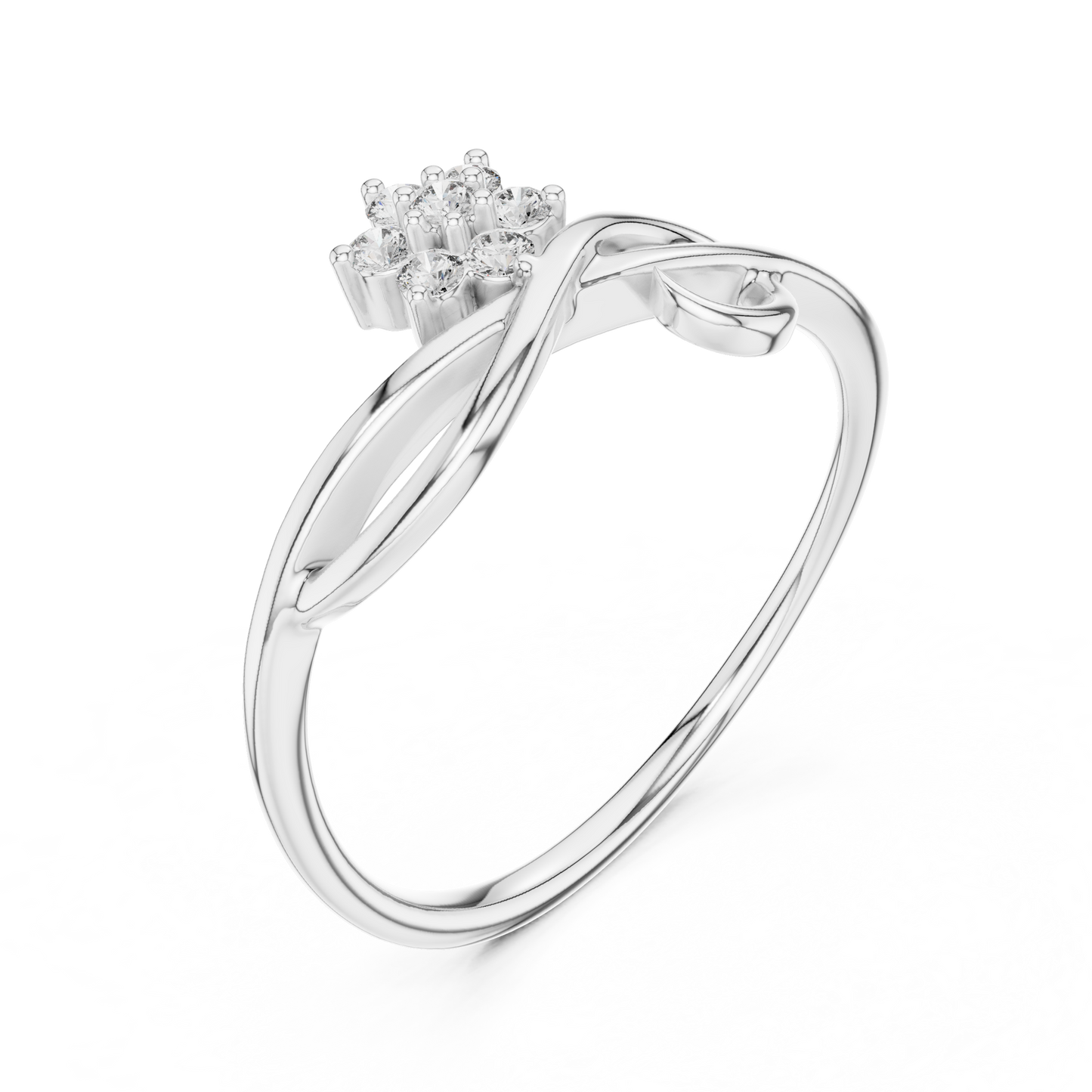 Round Halo Lab Grown Diamond Ring