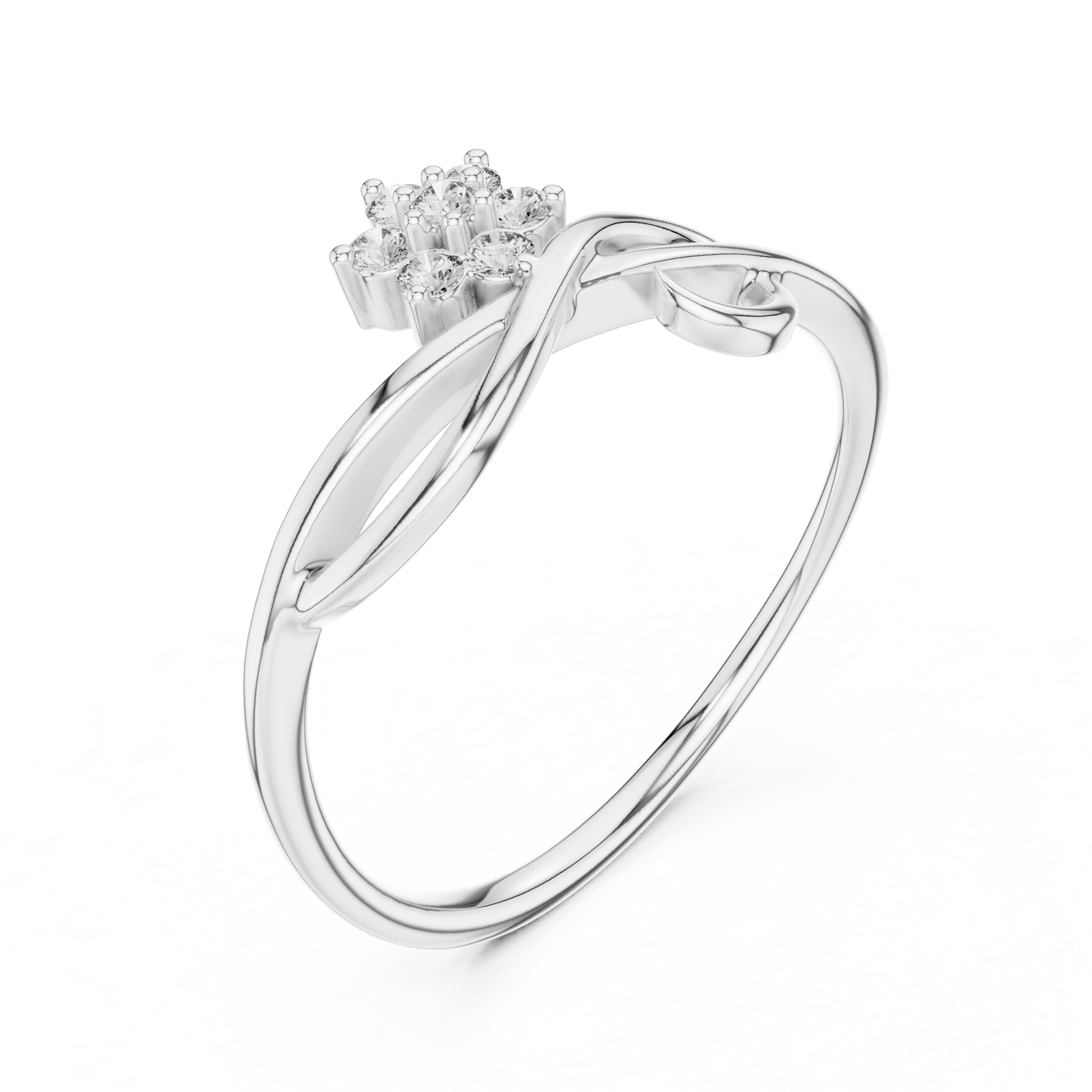 Round Halo Lab Grown Diamond Ring