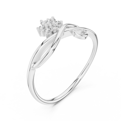 Round Halo Lab Grown Diamond Ring