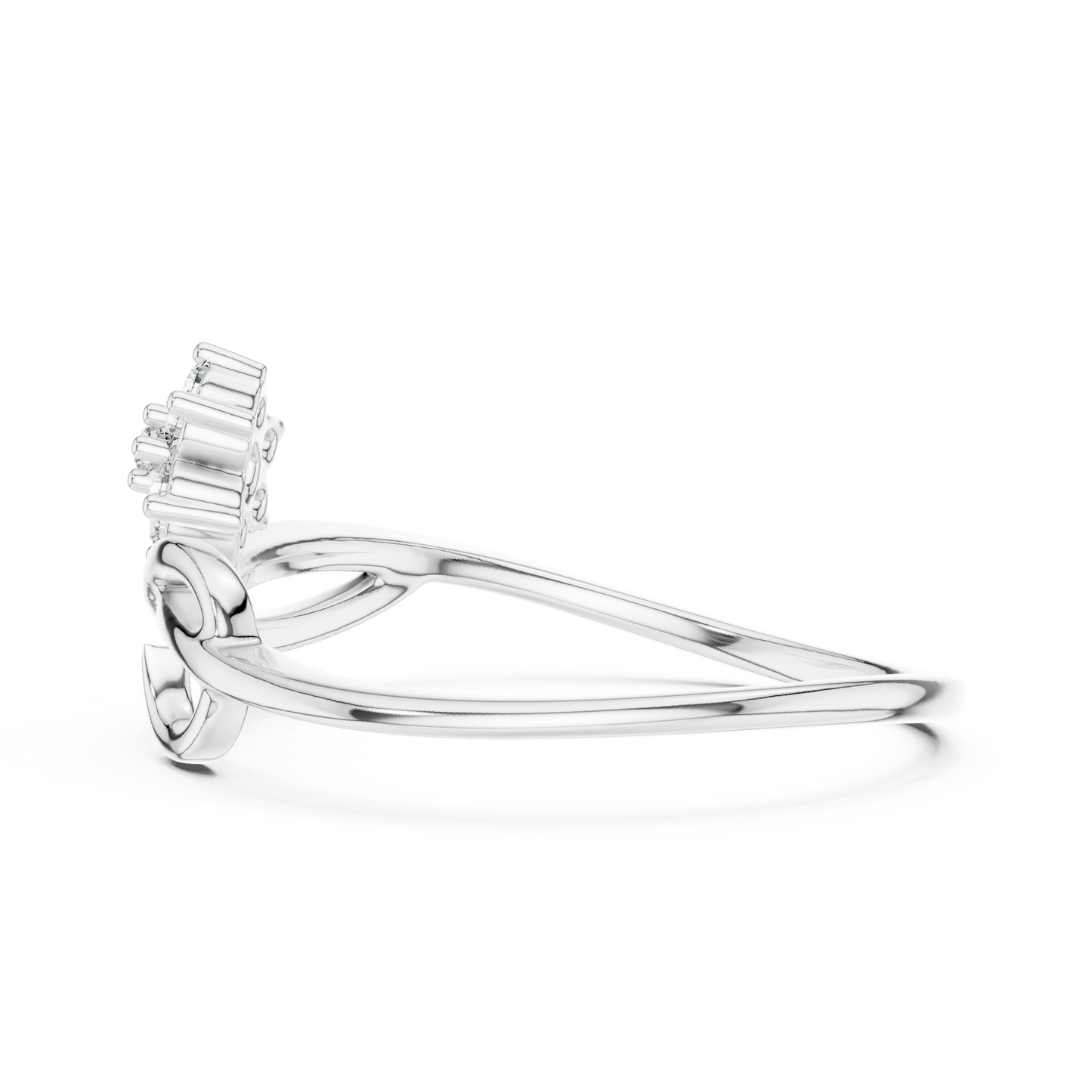 Round Halo Lab Grown Diamond Ring