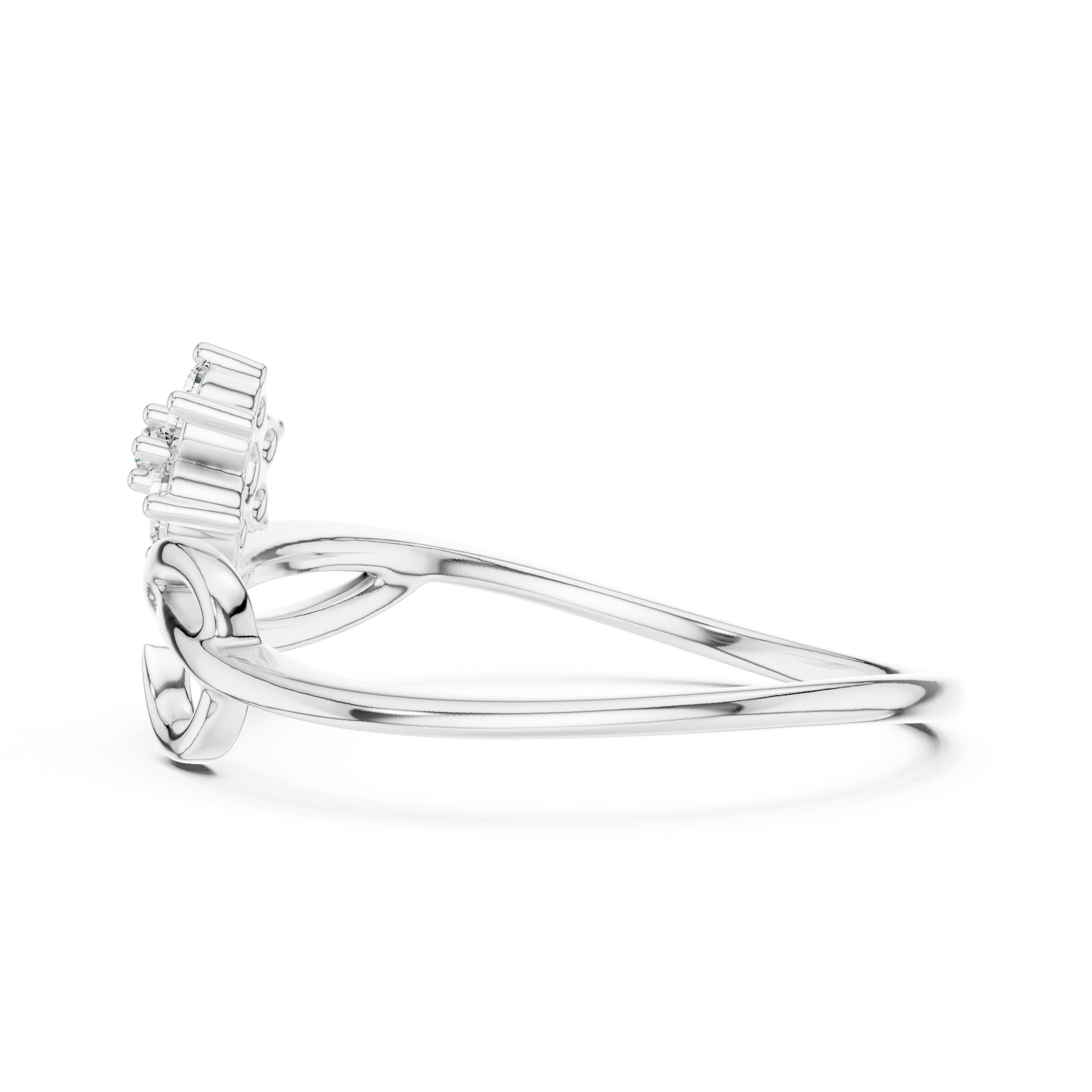 Round Halo Lab Grown Diamond Ring