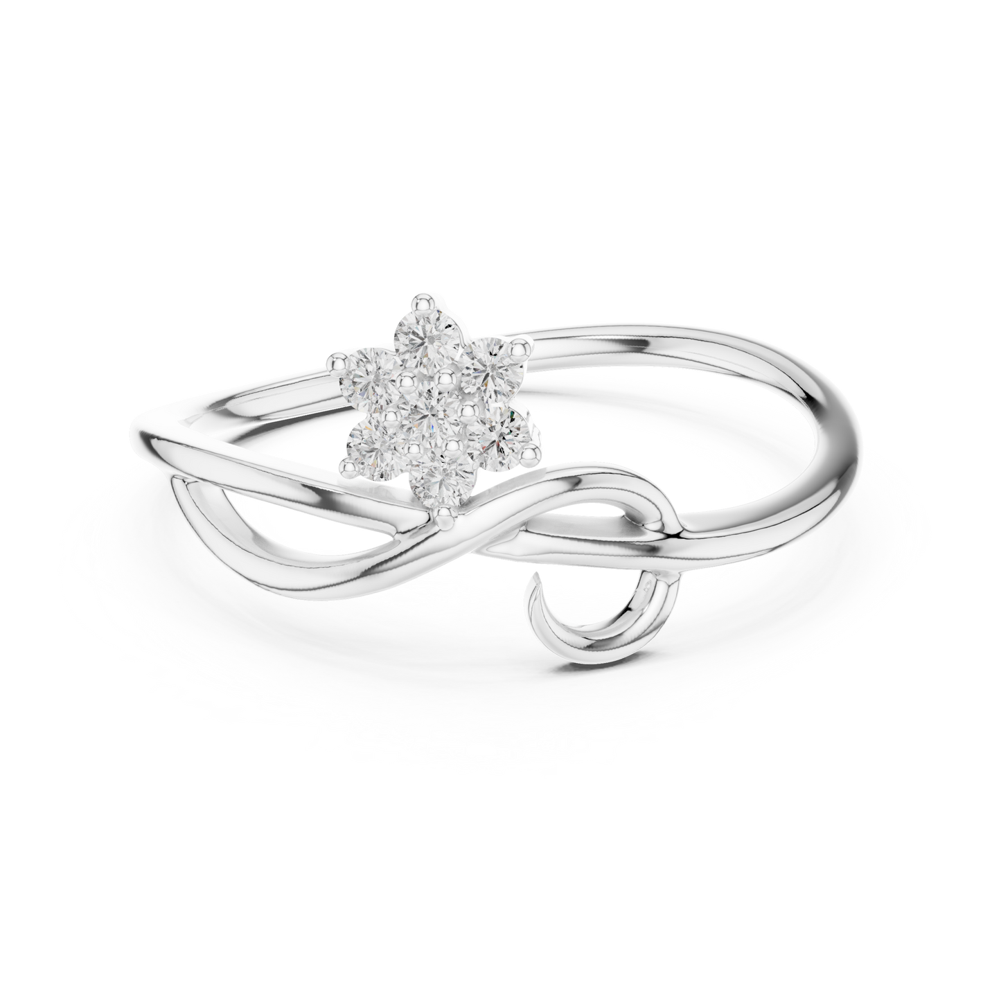 Round Halo Lab Grown Diamond Ring