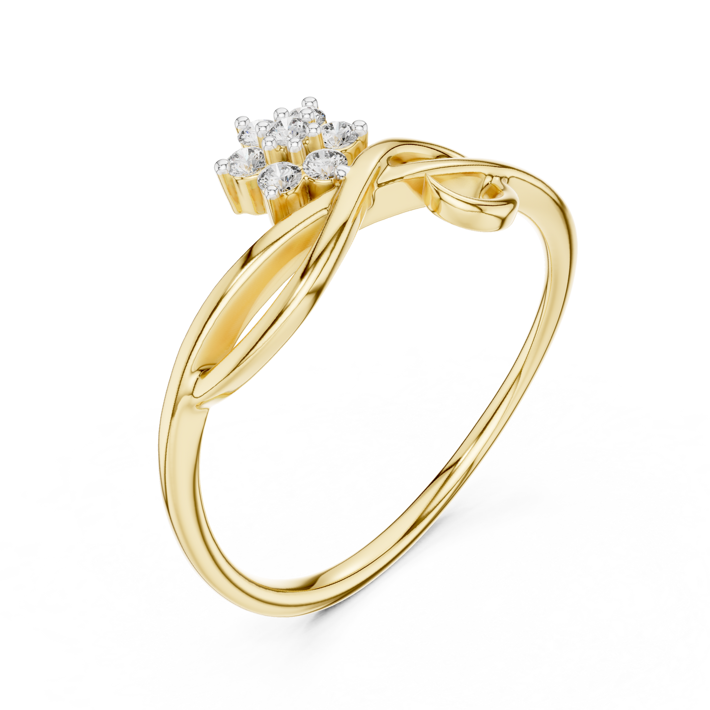 Round Halo Lab Grown Diamond Ring