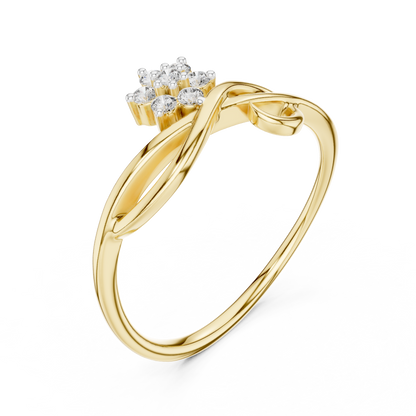 Round Halo Lab Grown Diamond Ring