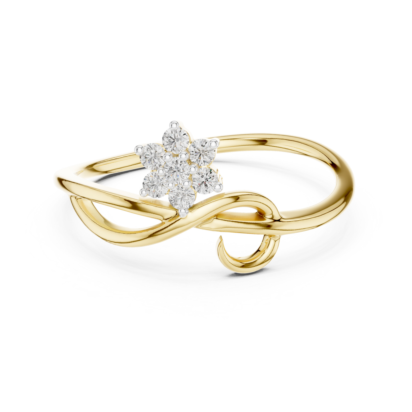 Round Halo Lab Grown Diamond Ring