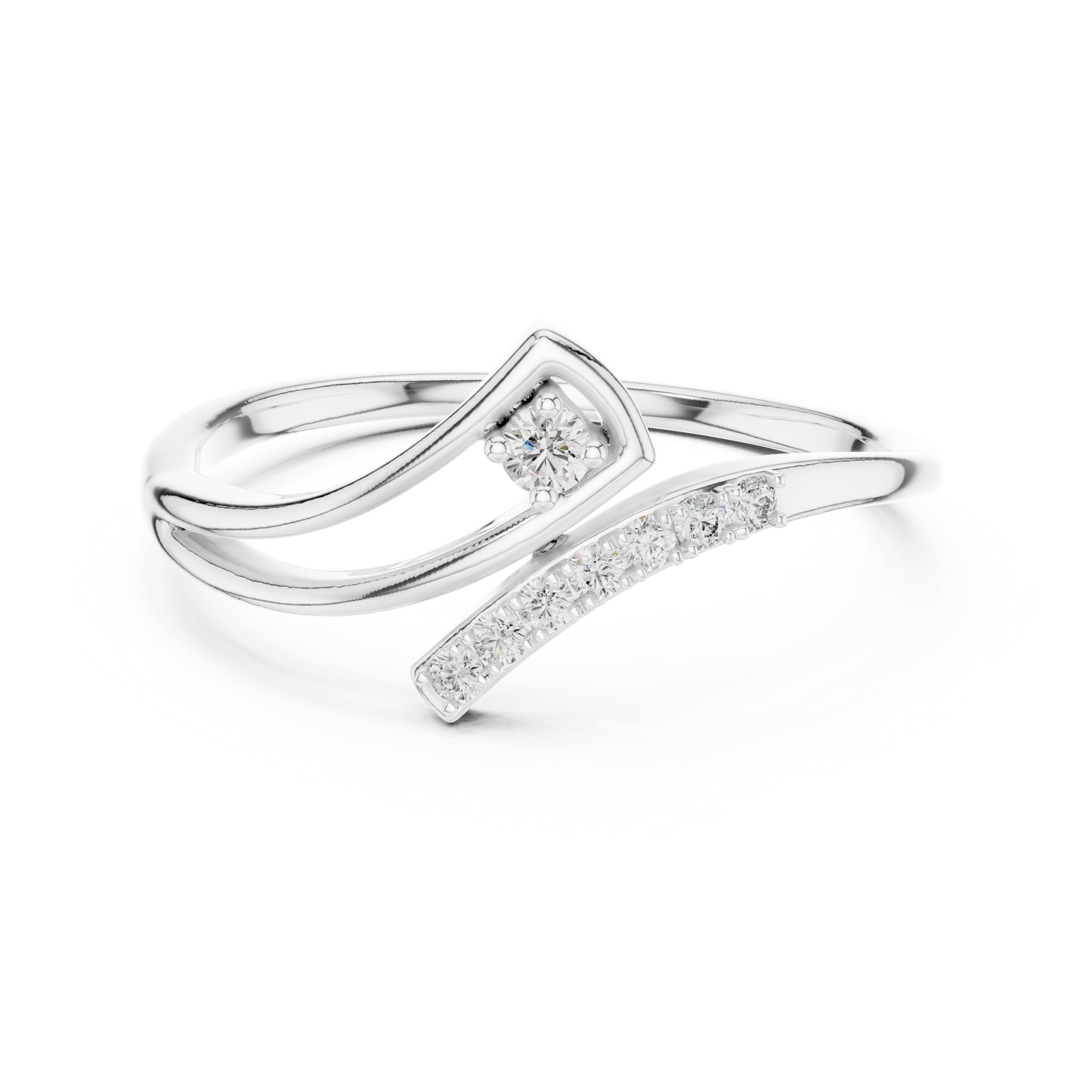 Round Halo Lab Grown Diamond Ring