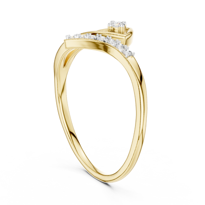 Round Halo Lab Grown Diamond Ring