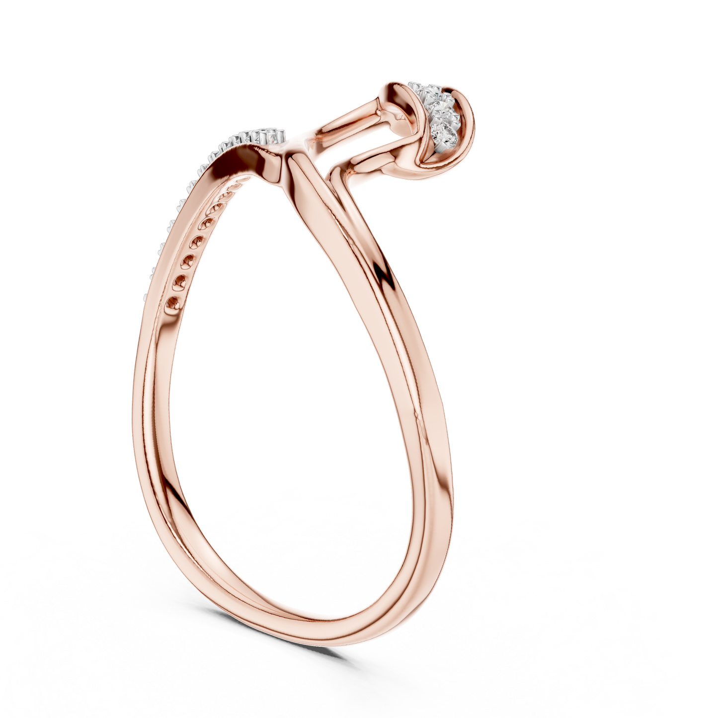 Round Halo Lab Grown Diamond Ring